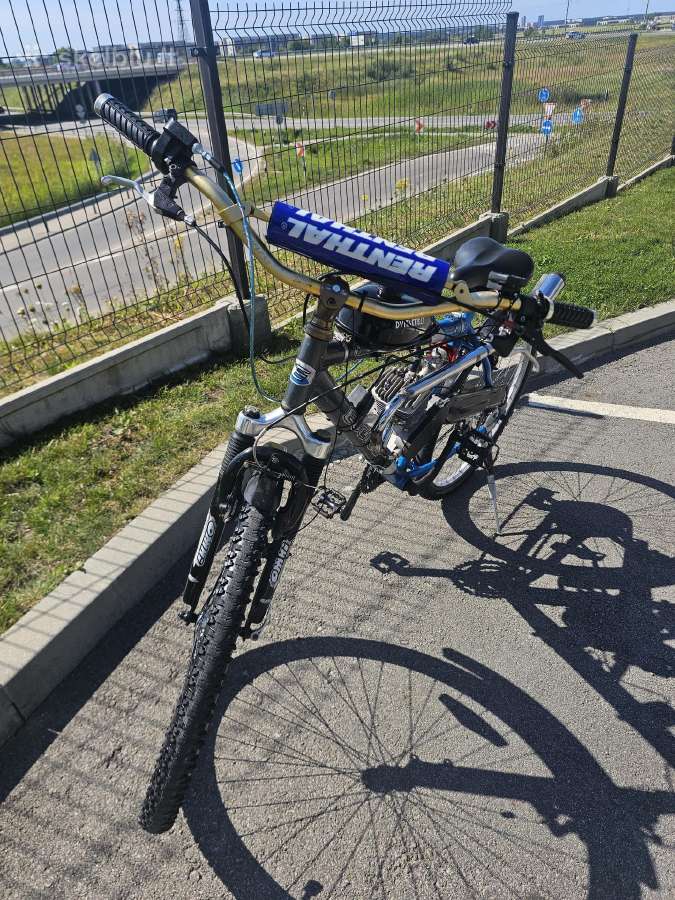 Parduodamas motorinis dviratis 80cc 2t - nuotraukos Nr. 4