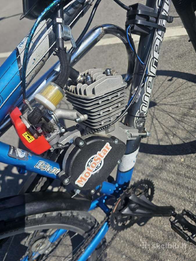 Parduodamas motorinis dviratis 80cc 2t - nuotraukos Nr. 6