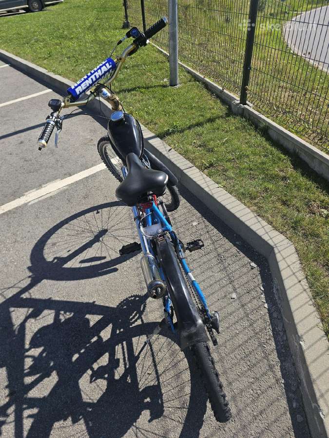 Parduodamas motorinis dviratis 80cc 2t - nuotraukos Nr. 7