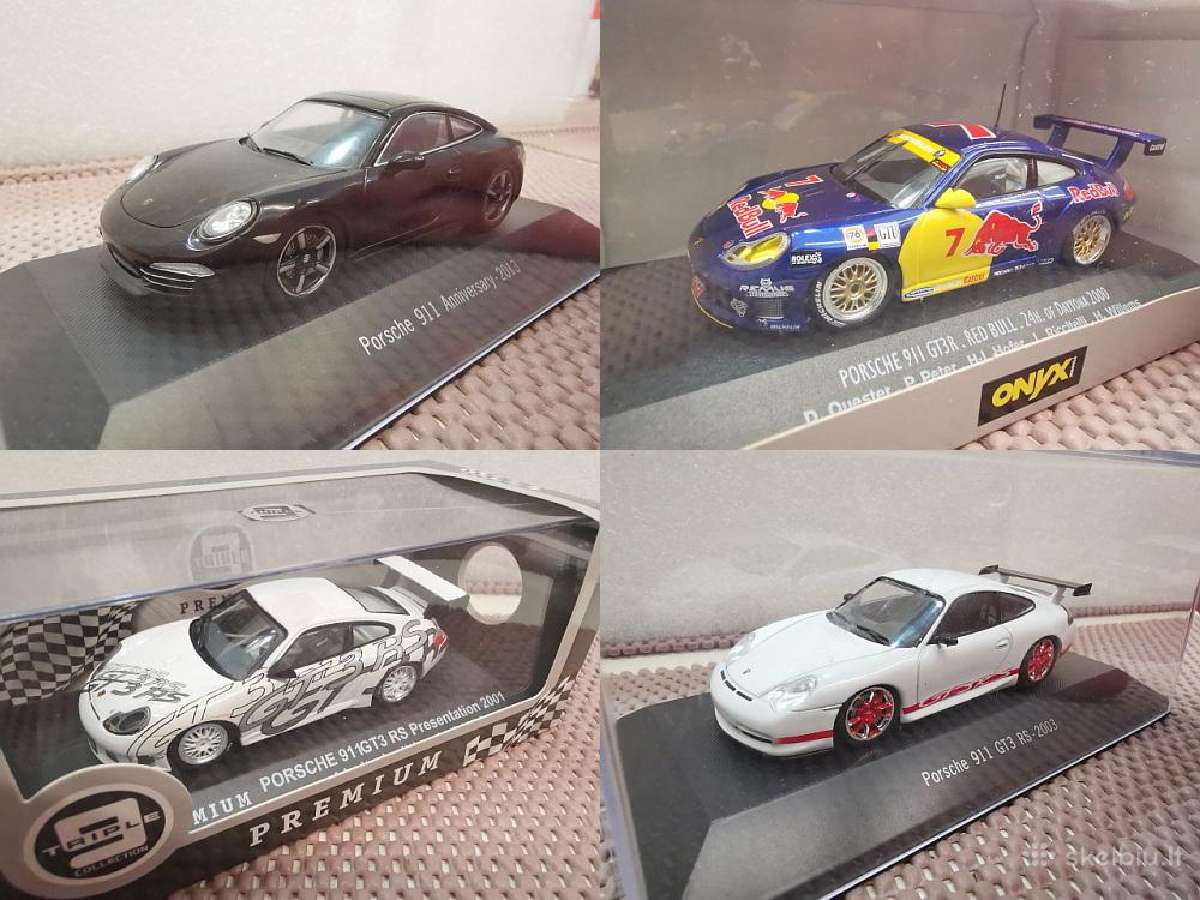 1:43 Porsche Modeliai - nuotraukos Nr. 2