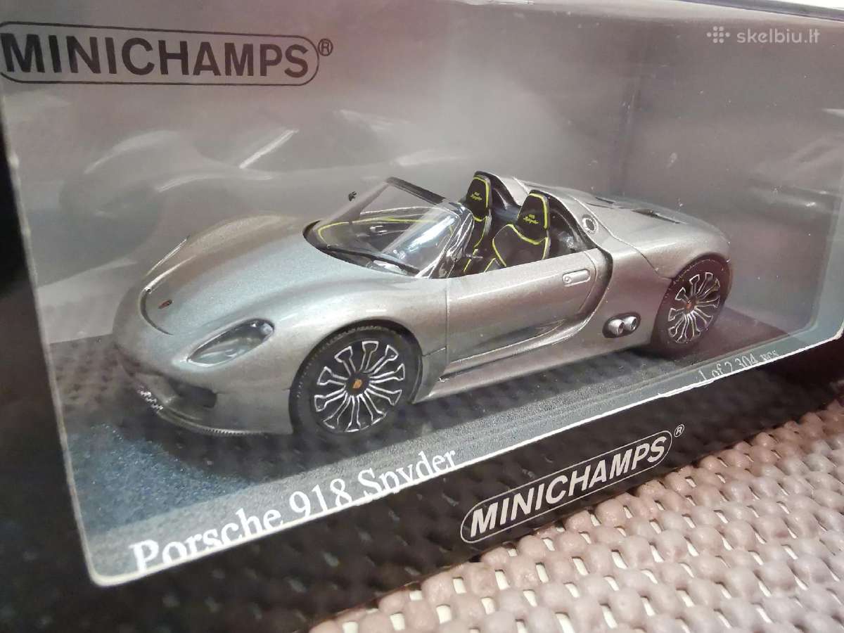 1:43 Porsche Modeliai - nuotraukos Nr. 10