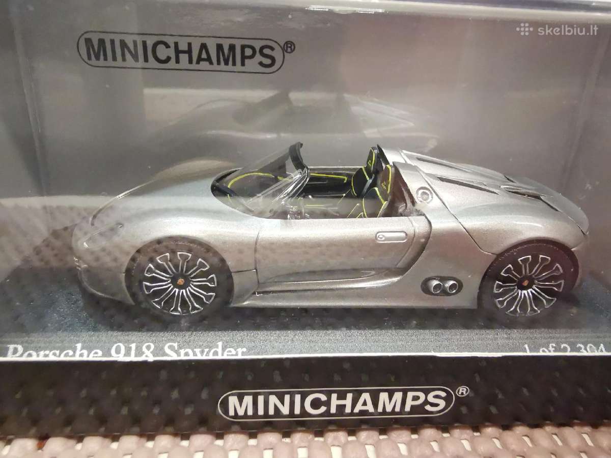 1:43 Porsche Modeliai - nuotraukos Nr. 11