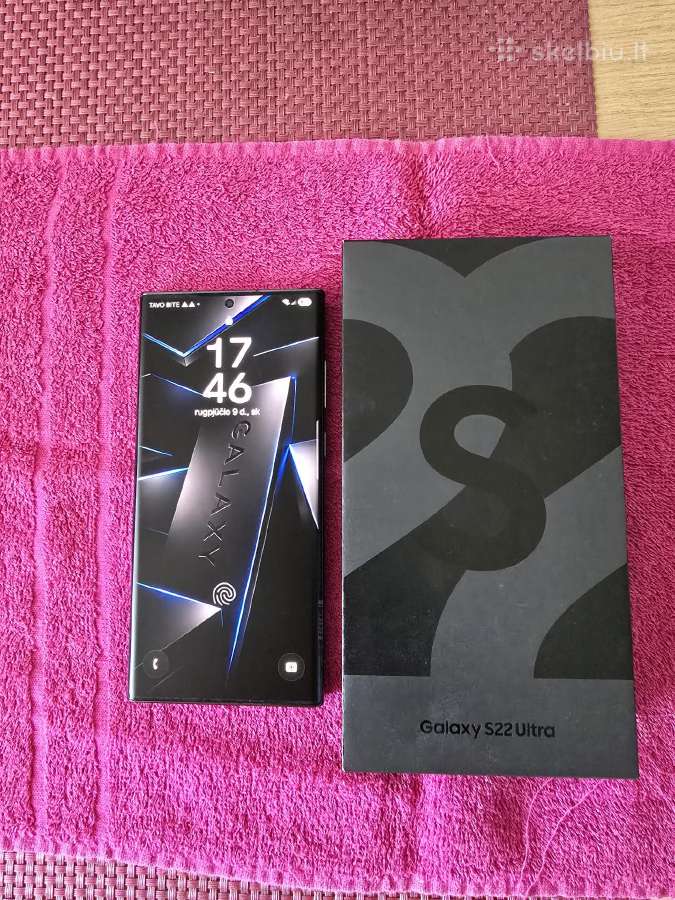 Parduodu samsung galahy s22ultra telefoną - nuotraukos Nr. 2