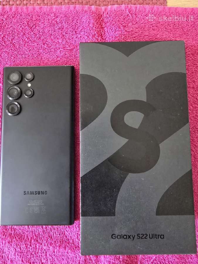 Parduodu samsung galahy s22ultra telefoną - nuotraukos Nr. 4