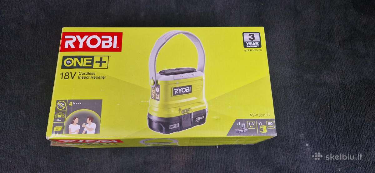 Ryobi Rbr180013 18v One+ – uodų repelentas - nuotraukos Nr. 2