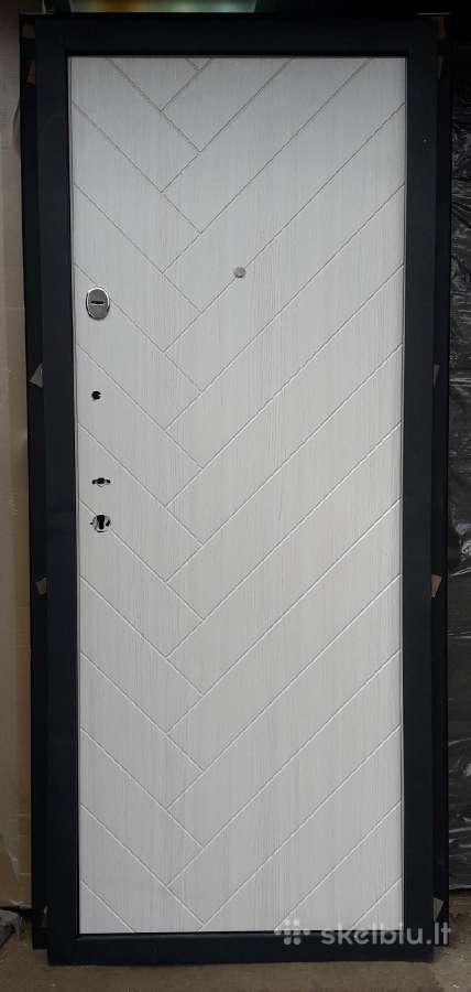 Naujos plieninė vidaus išorės durys 205x86 - nuotraukos Nr. 2