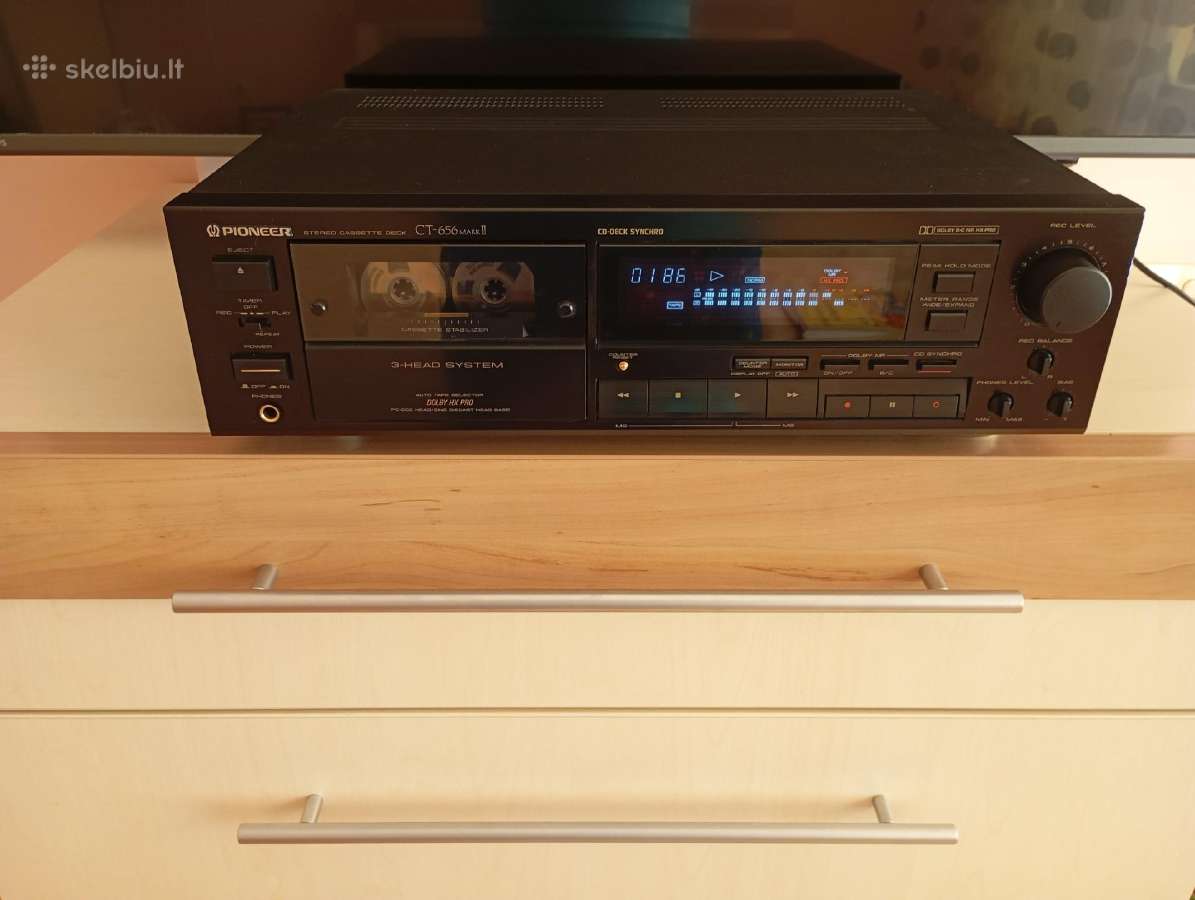 Pioneer ct-656 mark2 (3head) - nuotraukos Nr. 2