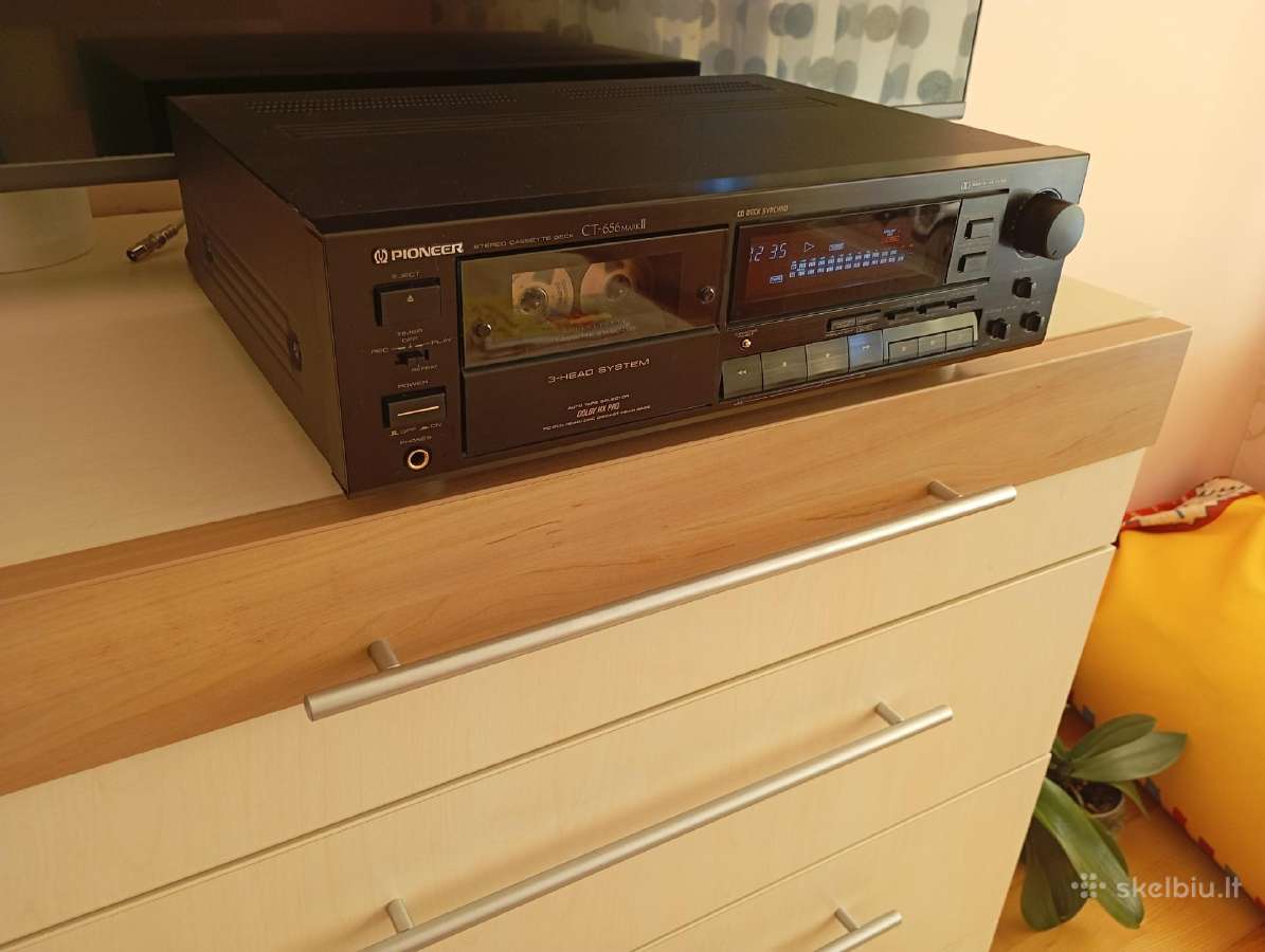 Pioneer ct-656 mark2 (3head) - nuotraukos Nr. 3
