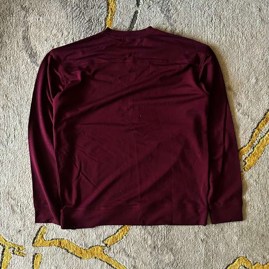 Audimas džemperis bordo - nuotraukos Nr. 2