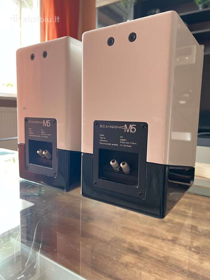 Scansonic m5 hifi kolonėlės - nuotraukos Nr. 5
