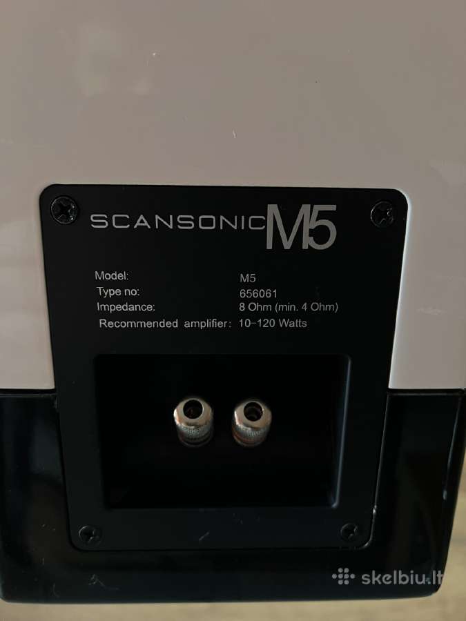 Scansonic m5 hifi kolonėlės - nuotraukos Nr. 6