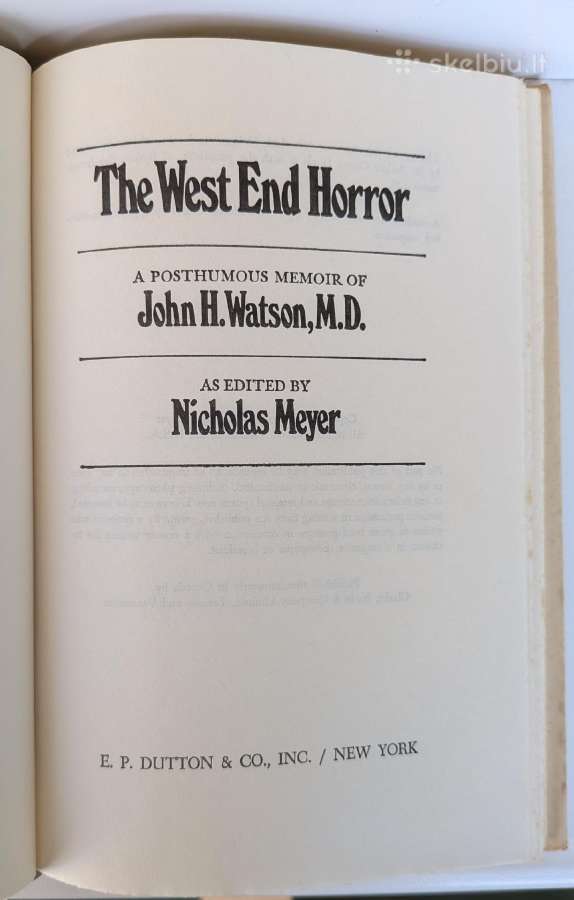 The West End horror - nuotraukos Nr. 2