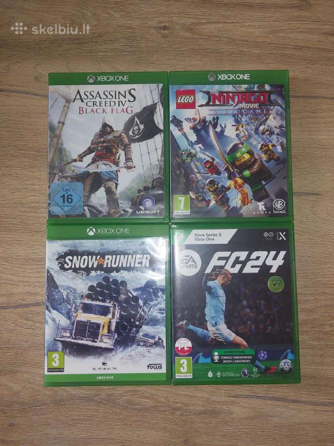 Xbox One 1tb + 4 žaidimai - nuotraukos Nr. 2