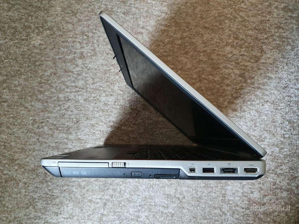 Dell Latitude E6520 i5 cpu 8gb RAM ir SSD - nuotraukos Nr. 2