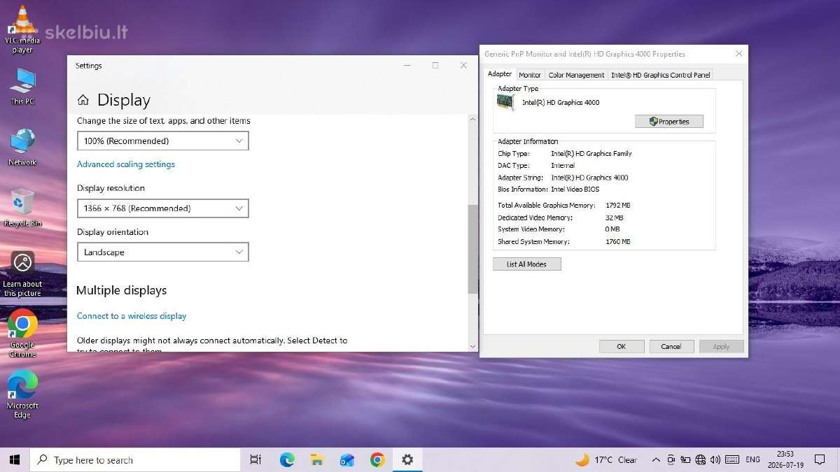 Hp elitebook 8470p i5 8gb SSD - nuotraukos Nr. 6