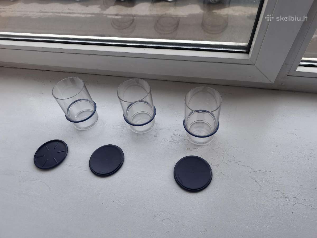 Tupperware Preludio akrilinės stiklinės - nuotraukos Nr. 2