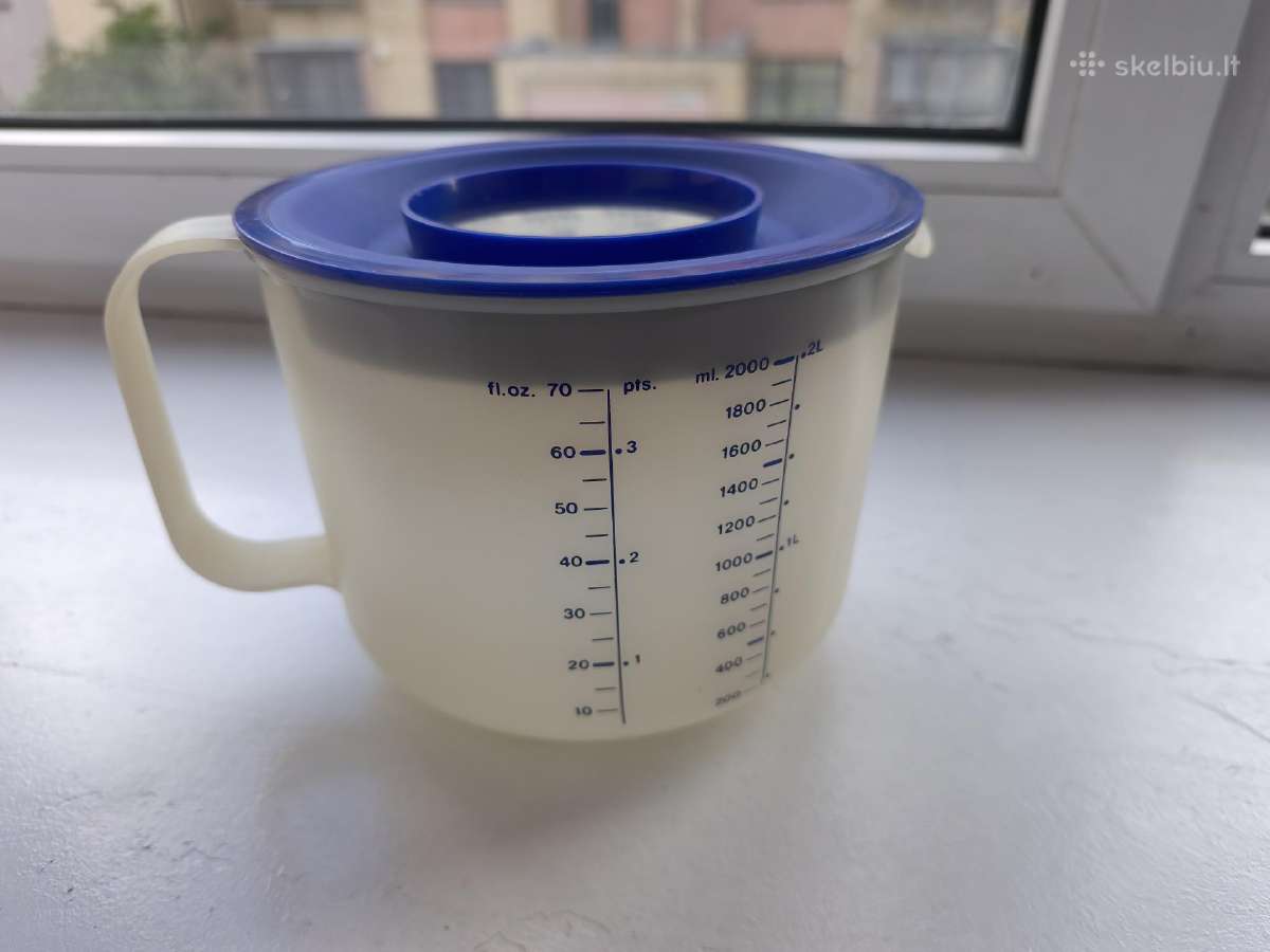 Tupperware Mix-n-stor matavimo ir plakimo ąsotis - nuotraukos Nr. 2
