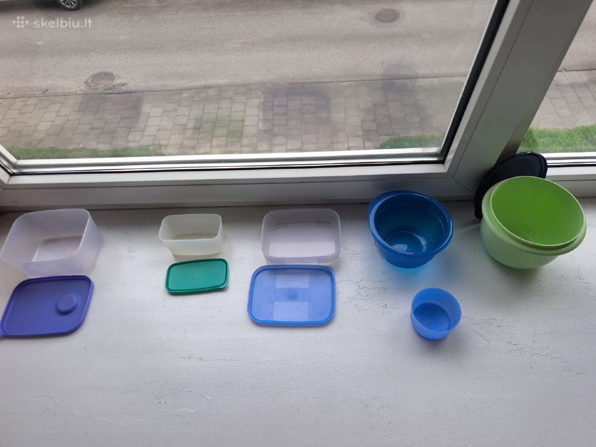 Įvairūs Tupperware indeliai - nuotraukos Nr. 5