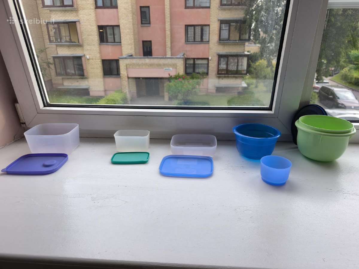 Įvairūs Tupperware indeliai - nuotraukos Nr. 6