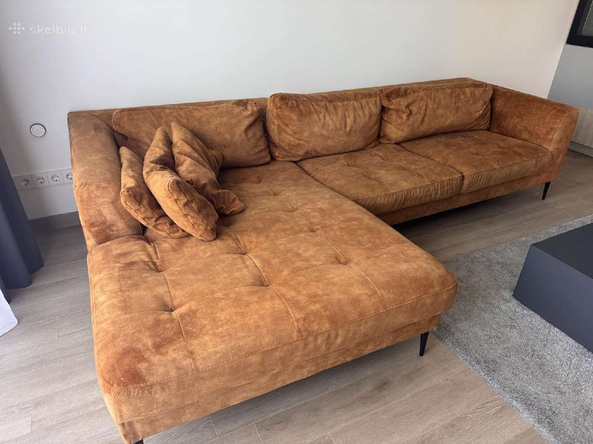 Parduodama kampinė sofa 280x168 cm - nuotraukos Nr. 2