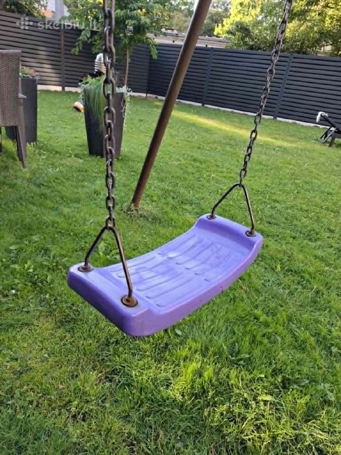 Parduodu lauko supynes ir krepšinio stovą - nuotraukos Nr. 5
