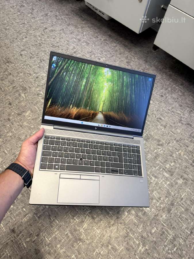 Hp Zbook Firefly 15" G7 i7-10510u 16gb/512gb - nuotraukos Nr. 2