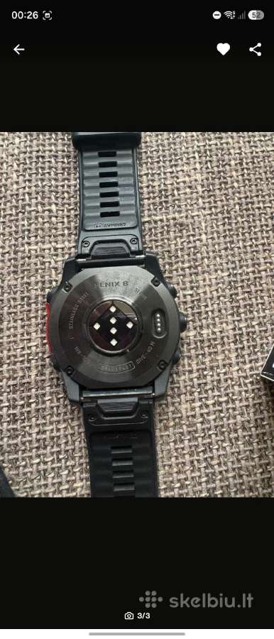 Garmin Fenix 8 51mm amoled - nuotraukos Nr. 3