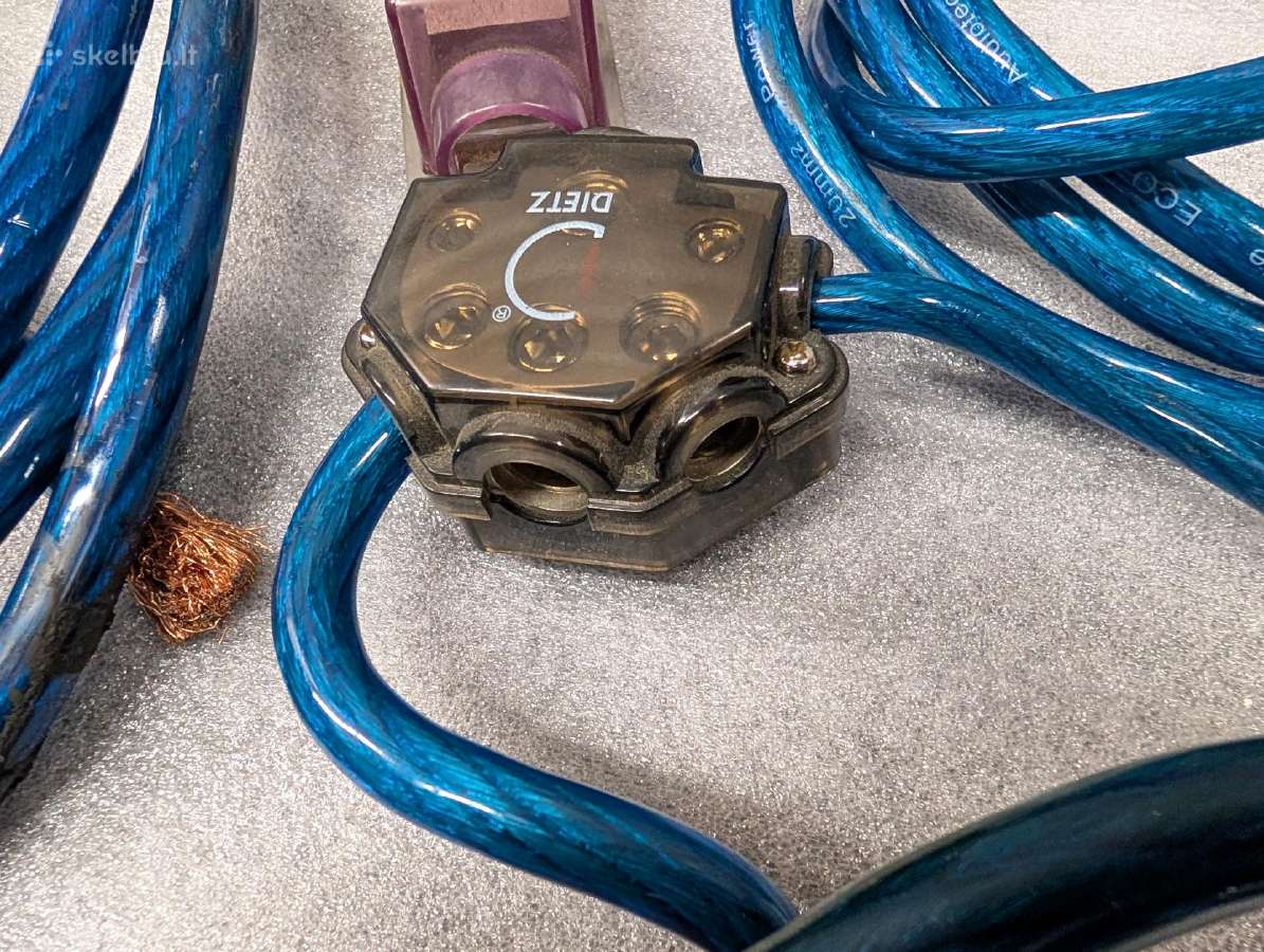 Dietz laidų komplektas su saugikline / helix p12v - nuotraukos Nr. 4