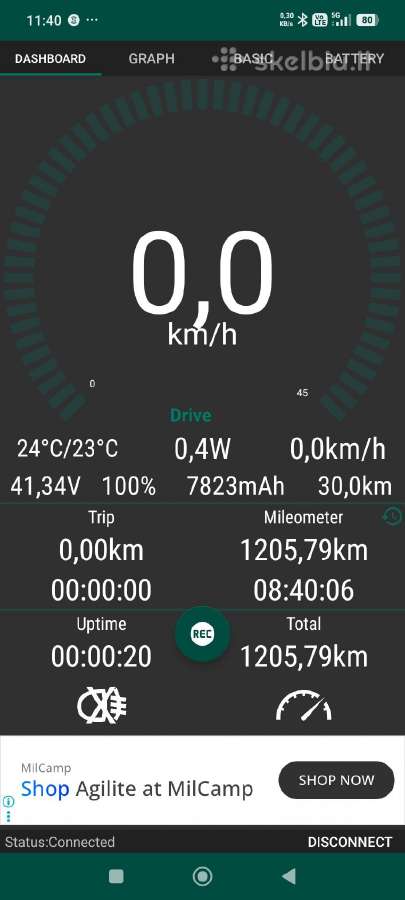 Parduodamas paspirtukas Xiaomi M365 - nuotraukos Nr. 16