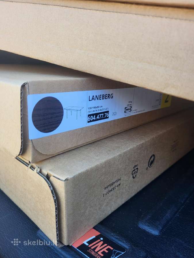 Naujas Ikea Laneberg valgomojo stalas neišpakuotas - nuotraukos Nr. 7