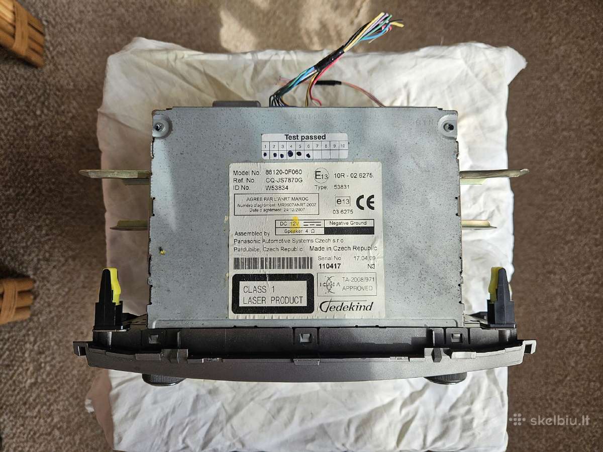 Toyota Verso/corolla Verso grotuvai - nuotraukos Nr. 6