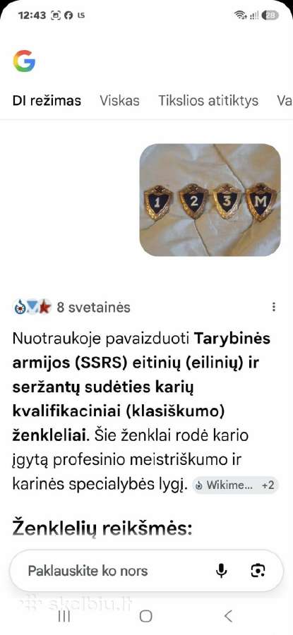 Ženklai - nuotraukos Nr. 3