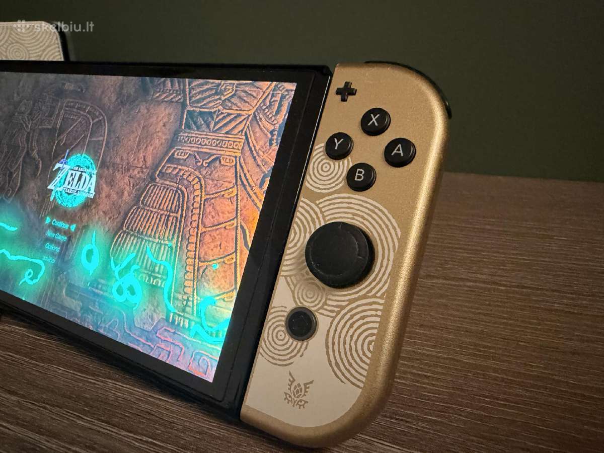 Nintendo Switch Oled The Legend of Zelda Tok - nuotraukos Nr. 2