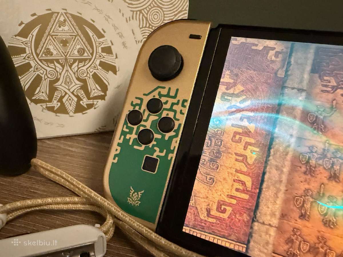 Nintendo Switch Oled The Legend of Zelda Tok - nuotraukos Nr. 3