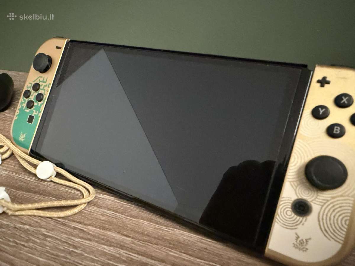 Nintendo Switch Oled The Legend of Zelda Tok - nuotraukos Nr. 5