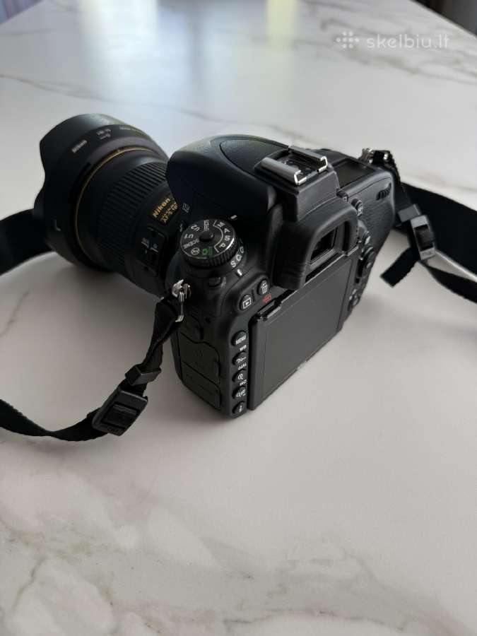 Nikon D750 body ir Nikkor Af-s 24mm 1:1.8g Ed - nuotraukos Nr. 4