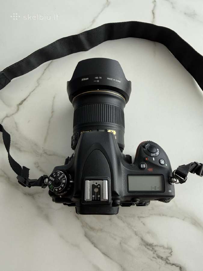 Nikon D750 body ir Nikkor Af-s 24mm 1:1.8g Ed - nuotraukos Nr. 6