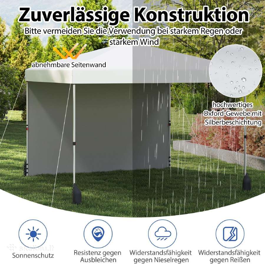3x3m palapinė paviljonas - nuotraukos Nr. 4