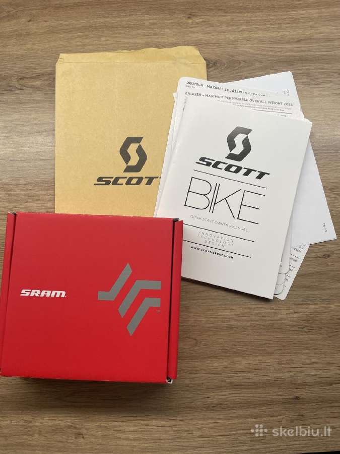 Scott Addict RC XL Sram Force/ Red su dokumentais - nuotraukos Nr. 7