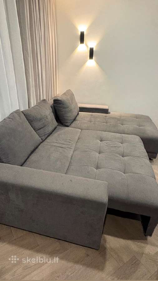 Kampinė sofa su miegama dalimi - nuotraukos Nr. 3