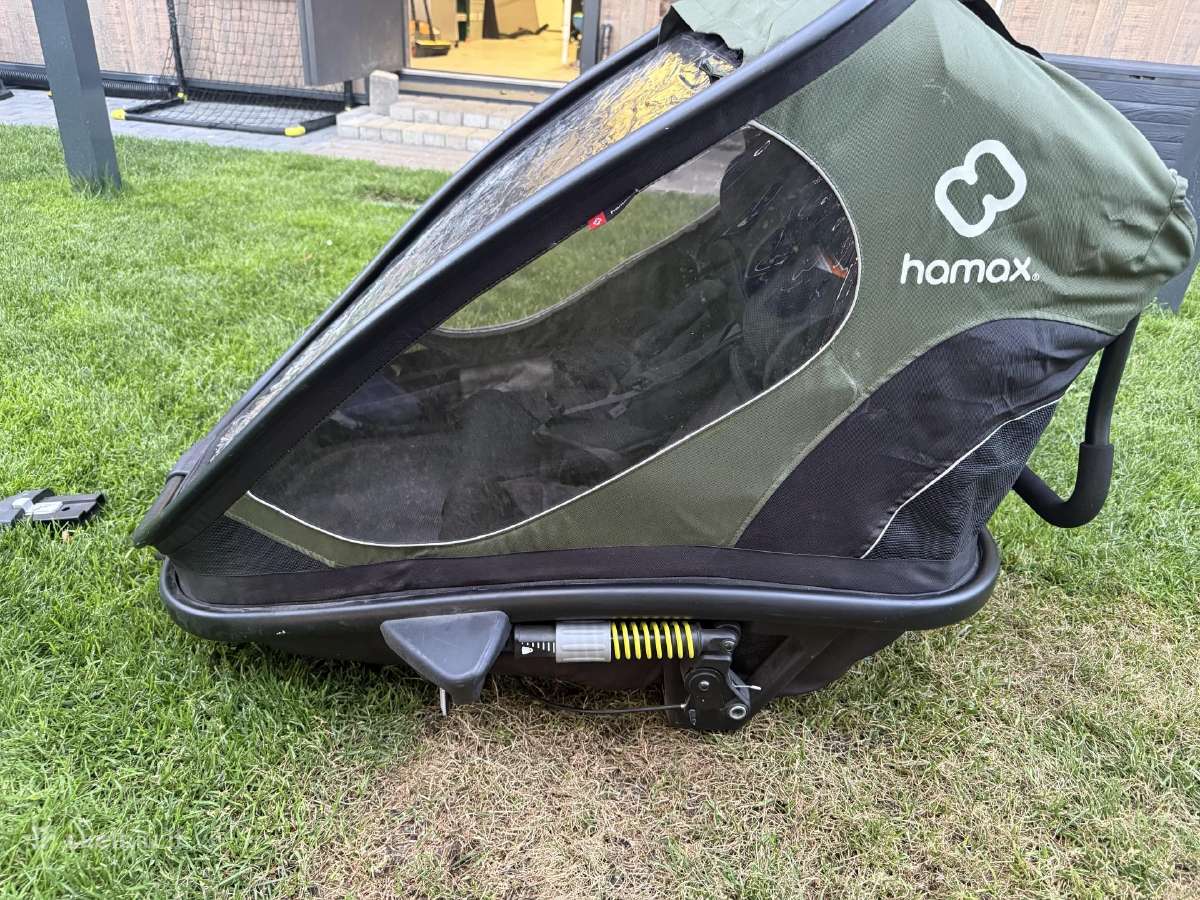 Hamax Outback Twin, žalia - nuotraukos Nr. 7