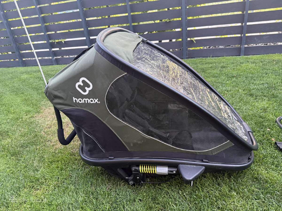 Hamax Outback Twin, žalia - nuotraukos Nr. 9