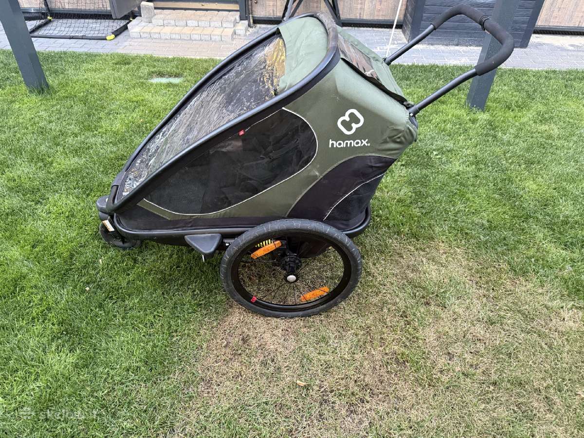 Hamax Outback Twin, žalia - nuotraukos Nr. 11