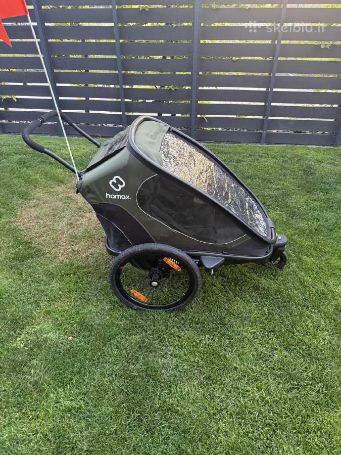 Hamax Outback Twin, žalia - nuotraukos Nr. 13