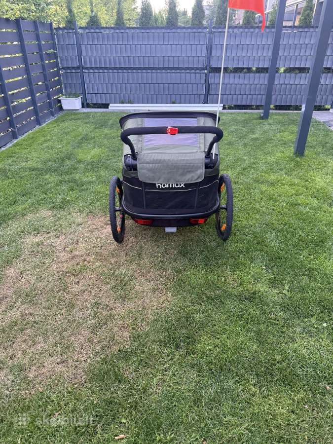 Hamax Outback Twin, žalia - nuotraukos Nr. 14