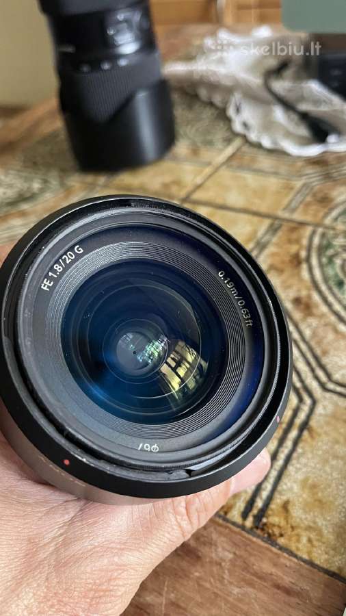 Parduodu Sony Fe 20mm F1.8 G Objektyvą - nuotraukos Nr. 6