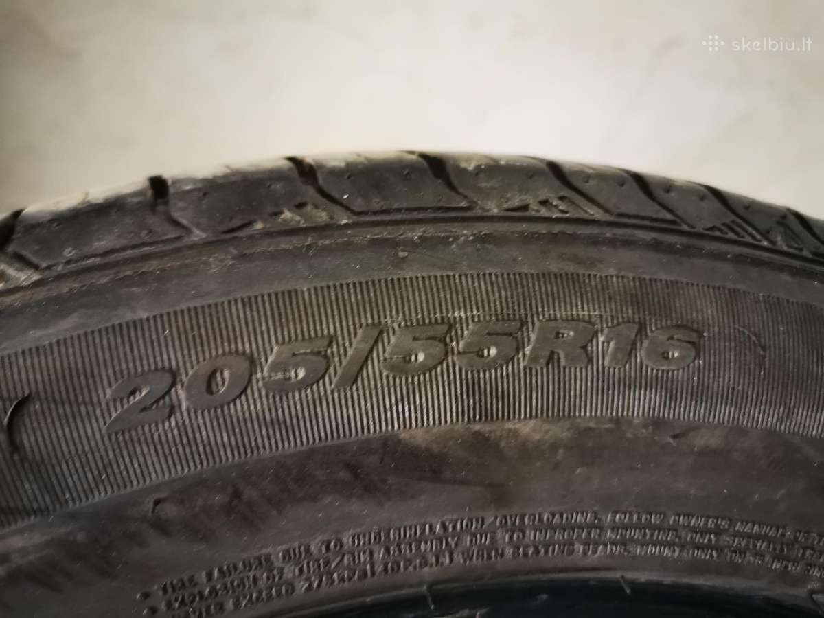R16 205 55 Roadstone komplektas padangų - nuotraukos Nr. 3