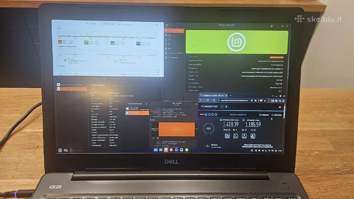 Dell G3 - nuotraukos Nr. 2