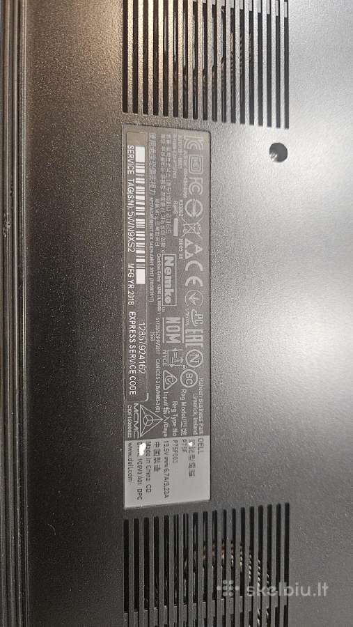 Dell G3 - nuotraukos Nr. 6