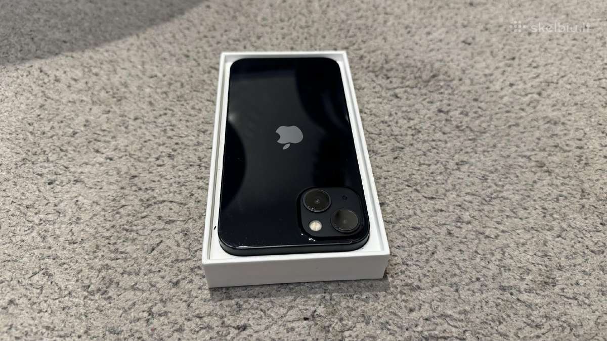 iPhone 13 128gb midnight blue - nuotraukos Nr. 4